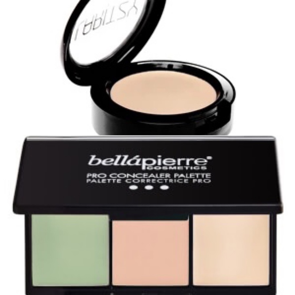 NWT Laritzy highlighter+Bellapierre concealer